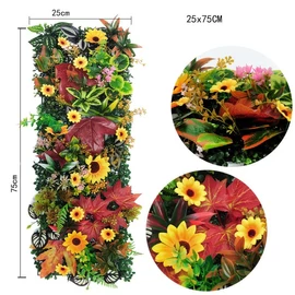 Élethű műnövény falpanel 25x75cm XW12875102-01