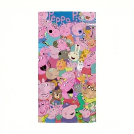 Peppa Malac „Junior Kalandor” Strandtörölköző (50 cm x 100 cm) 59M2K552X4-50X100