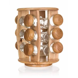 BRILLANTE Fa Fűszertartó Készlet (12 db-os) 27060112