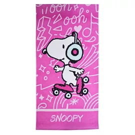 Snoopy Skate fürdőlepedő, strand törölköző 70x140cm BRM237131