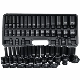 BLACK 35 Részes Ütvecsavarozó Dugókulcs Készlet (8-32 mm) 13311