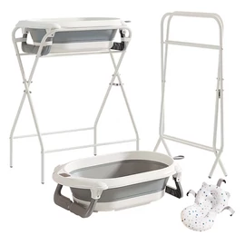 Összecsukható szürke babakád állvánnyal RV7295518