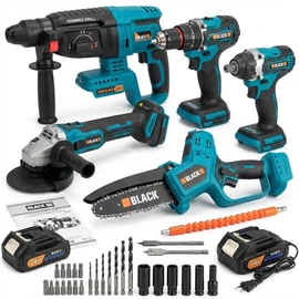 BLACK Akkumulátoros Szerszámkészlet – 53760