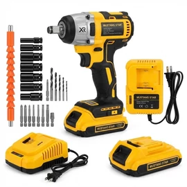 Mustang Star Akkumulátoros Ütvecsavarozó és Szerszámkészlet MS-02