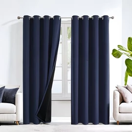 2 részes 100%-ban sötétítő függöny szett gyűrűs kivitelben DL1464958-K