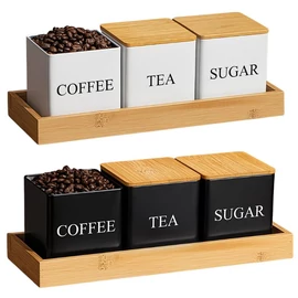 3 részes fém tárolóedény szett MX7338177