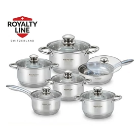 Royalty Line edénykészlet 12 részes rozsdamentes acél RL-12EK