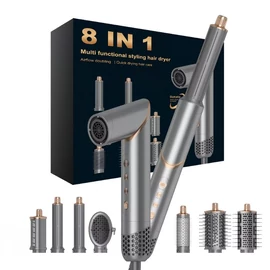 8in1 Hajformázó és Hajszárító készlet 8 tartozékkal NR4999997