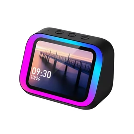 AI okos hangszóró RGB világítással és kijelzővel | fekete 5GMGW57457