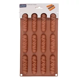 Szilikon süti és pralinéforma barna 29cm 154447