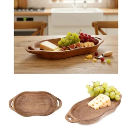 Mangófa tálalódeszka fülekkel 42,5cm 155010