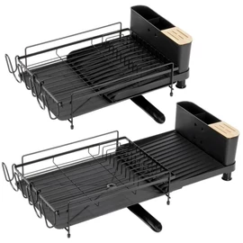 Kihúzható edényszárító tálca fekete 70cm 229302