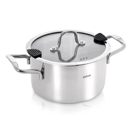 Orion VENICE Rozsdamentes Acél Fazék Üvegfedővel (24 cm, 6,2 L) 113375