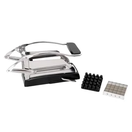 Perfect Home Rozsdamentes Hasábburgonya Vágó Kétféle Cserélhető Fejjel 17802