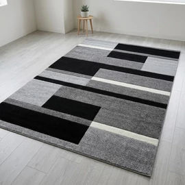 Carnaval collection szőnyeg 200 x 290 cm - Szürke geometria 04738A