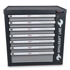KRAFT ROYAL 7 Fiókos Szerszámkocsi és Szerszámkészlet – 457 részes KR457