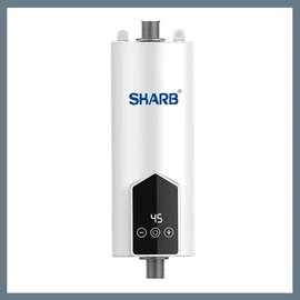 Kompakt átfolyós vízmelegítő zuhanyfejjel és gégecsővel RYK-006