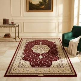Metropolitan szőnyeg 200x290cm Burgundy-White B6187A