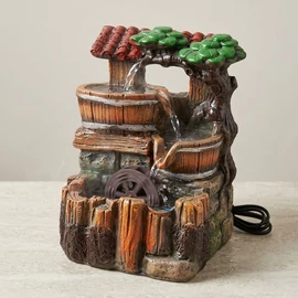 Dekoratív beltéri szökőkút vízcsobogással kut-002