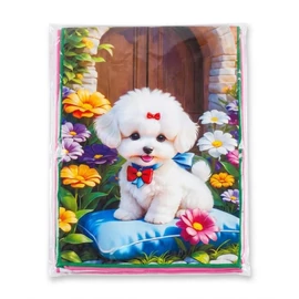 Konyharuha szett 12 darabos kutyás mintával KHSZ-1