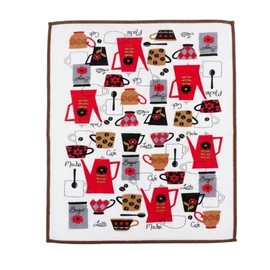 Konyharuha szett 12 darabos kávés mintával KHSZ-6