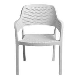 Hawaii fehér műanyag kerti szék HM-03