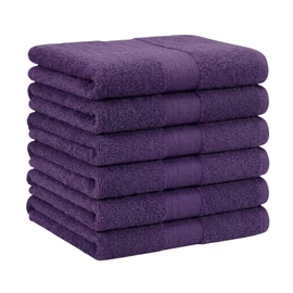 Extra puha törölköző szett 6 db 70x140 cm Lila EPTSZ-02