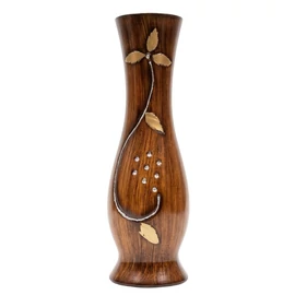 Dekoratív kerámia váza fa hatású kivitelben 1166032