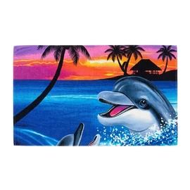 Színes mintás strandtörölköző (70x140 cm) H-70X140-6