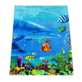 Színes mintás strandtörölköző (70x140 cm) H-70X140-8