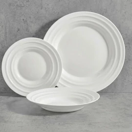 Vivalto opál hullám mintás étkészlet 18 részes – elegáns, modern, tartós 10292