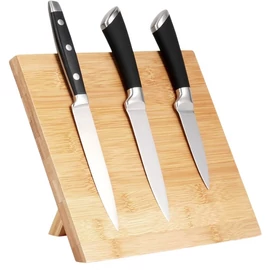 Vilde mágneses késállvány bambusz 24 × 21 cm – praktikus, helytakarékos tárolás 229279