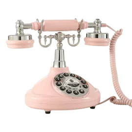 Vintage Stílusú Audio Vendégkönyv Telefon – FJ776352