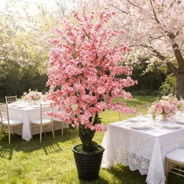 8 csomag rózsaszín művirág szett 52M175W8GG