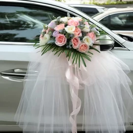 Klasszikus esküvői háttér dekoráció fehér FQ5247754