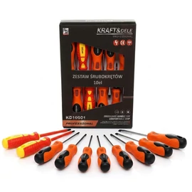 Kraft&Dele 10 részes csavarhúzó készlet KD10901