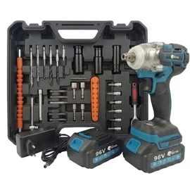 Rextool Professzionális akkumulátoros ütvecsavarozó készlet – 96V holm8888