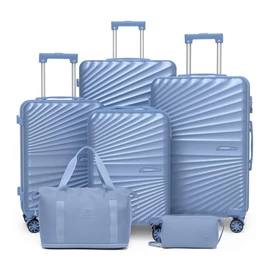 Joyway 6 részes keményfalú bőrönd szett - Világoskék LV11708974-3