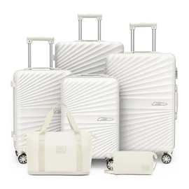 Joyway 6 részes keményfalú bőrönd szett - Fehér LV11708974-5