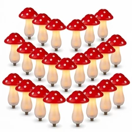 12 darabos Napelemes Gomba Lámpa Szett GU1554244-12