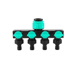 Gardenflow Zöld 4-Utas Kerti Tömlőelosztó Készlet XV4948598-K