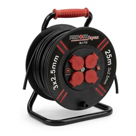 MIDORI Japan kábeldobos hosszabbító 25 m 3×2,5 mm MJ-732