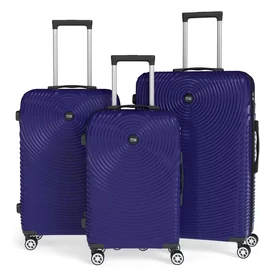 3 részes keményfedeles bőrönd szett kék 6XM2V59653-K