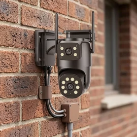 Vezeték nélküli dupla lencsés biztonsági kamera DA109261