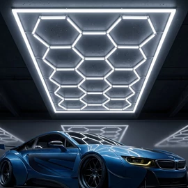 KEHOT Hexagon LED fali lámpa, 14 hatszög kerettel MN7491818-K