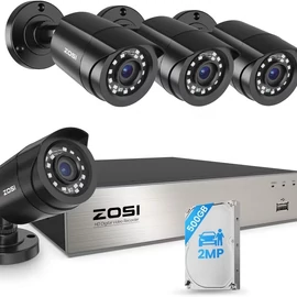 ZOSI 3K Ai CCTV 4 H.265 kamerarendszer PJ2367089