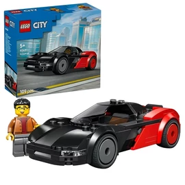 LEGO City elektromos szuperautó építőjáték 109 darabos V2M913G666