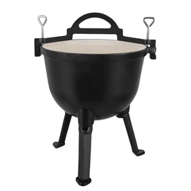 Kaminer 10L öntöttvas üst lábakkal és fedővel 00027376