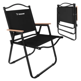 Trizand összecsukható kerti szék fekete 00027552