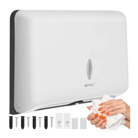 RUHHY Falra szerelhető papírtörlő adagoló, fehér 00027715